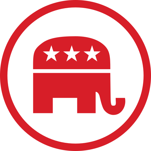 ملف:Republican Party Disc (alternate).svg