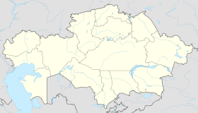Atyrau is located in قزخستان