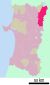 Kazuno in Akita Prefecture Ja.svg