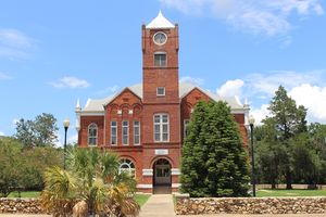 Baker County Courthouse في نيوتن.