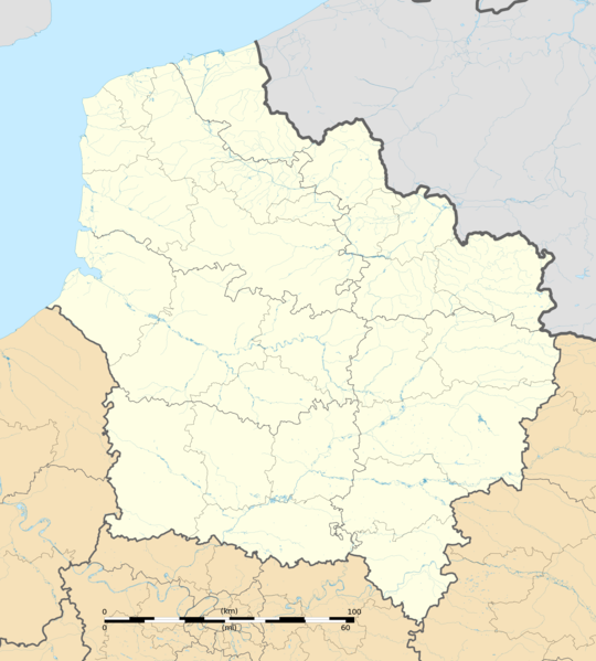 ملف:Hauts-de-France region location map.svg