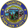 الختم الرسمي لـ Taunton, Massachusetts