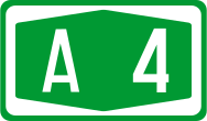 ملف:Motorway-A4-Hex-Green.svg