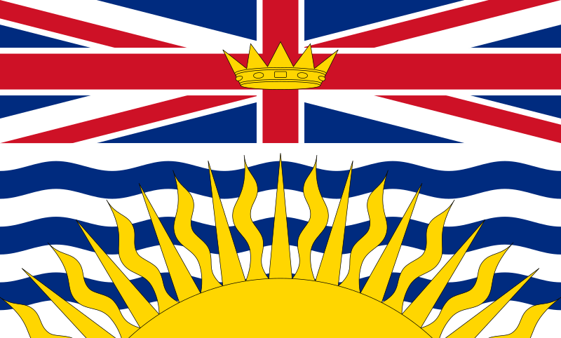 ملف:Flag of British Columbia.svg