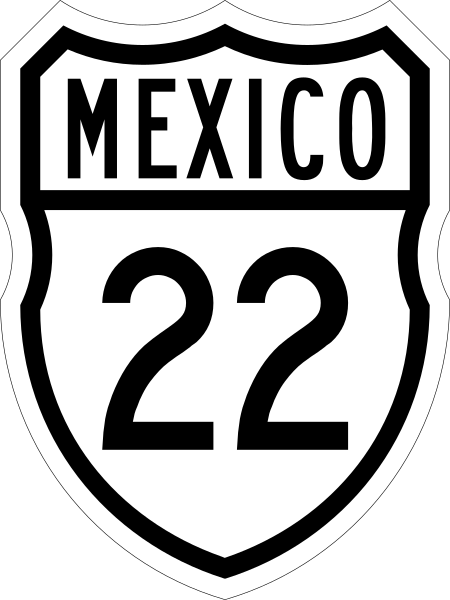 ملف:Carretera federal 22.svg
