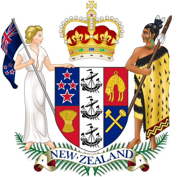 ملف:Coat of Arms of New Zealand.svg