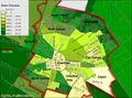 Map of income distribution in Salinas[15]