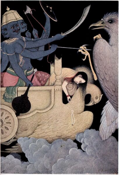 ملف:Ravana fighting with Jatayu.jpg