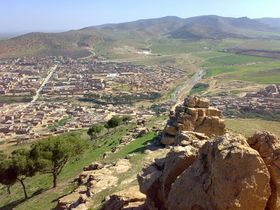 منظر عام على مدينة سعيدة