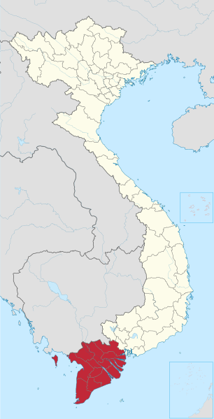 ملف:Mekong Delta in Vietnam.svg
