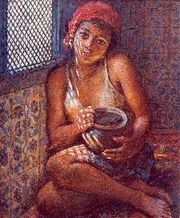 إمرأة تونسية، في عام 1940.