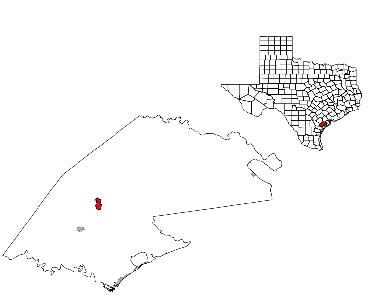 ملف:Refugio County Refugio.svg