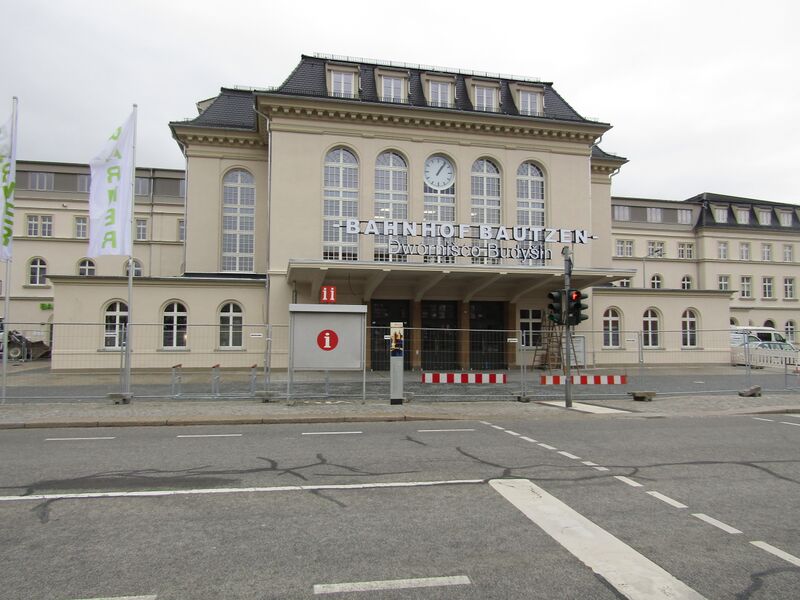 ملف:Bahnhof (Bautzen).jpg