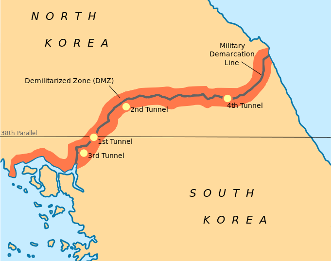 ملف:Korea DMZ.svg