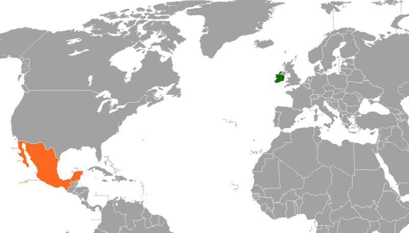 ملف:Ireland Mexico Locator.png
