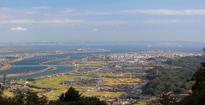 ملف:Kuwana from Mount Tado.JPG
