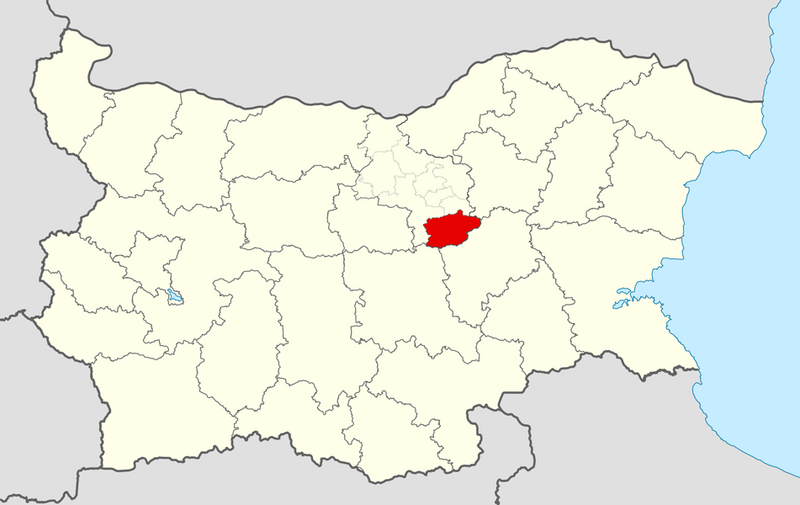 ملف:Elena Municipality Within Bulgaria.png