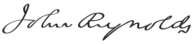 ملف:John Reynolds Signature.svg