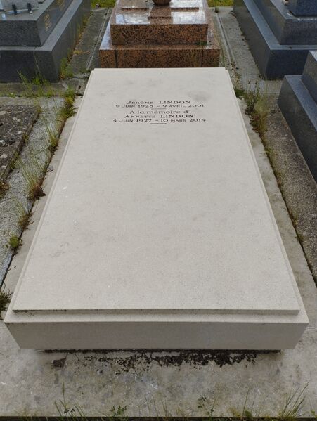 ملف:Jérôme Lindon tombe.jpg