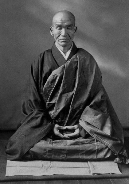 ملف:Kodo Sawaki Zazen.jpg