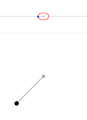 Initial angle of 45°