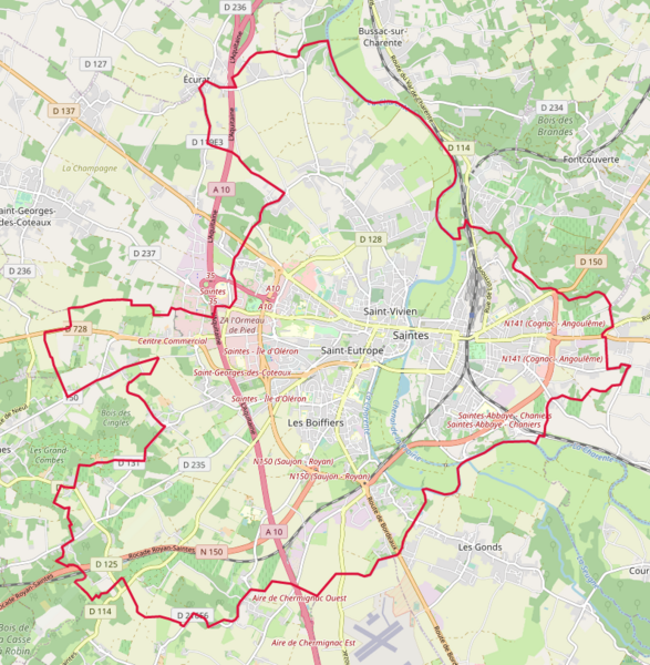 ملف:Saintes OSM 01.png