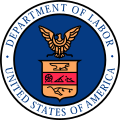 USDOL Seal circa 2015.svg