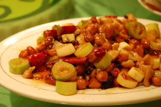 Kung Pao chicken, one of the best known dishes of Sichuan cuisine