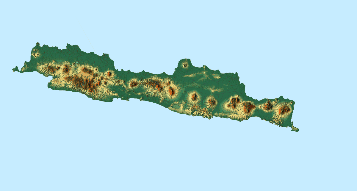 ملف:Java Relief Map.svg - المعرفة