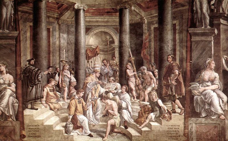 ملف:Raphael Baptism Constantine.jpg
