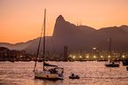 Guanabara Bay with Corcovado in the background