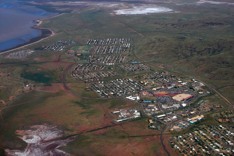 ملف:Karratha Western Australia Aerial2.jpg