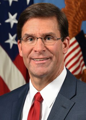 Dr. Mark T. Esper – Secretary of Defense (cropped).jpg