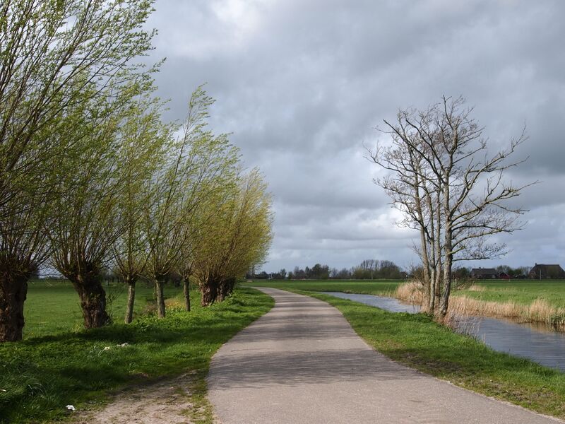 ملف:Landweggetje nabij Sibrandahûs.JPG