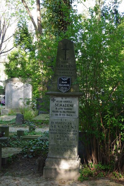 ملف:Władysław Semadeni grób.JPG