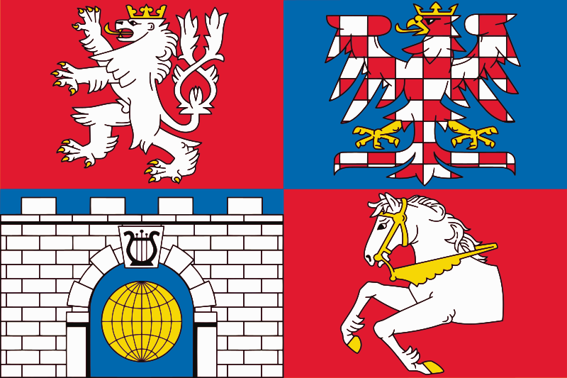 ملف:Flag of Pardubice Region.svg