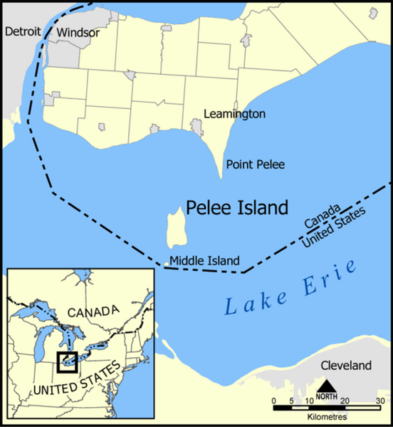 ملف:Pelee Island map.png