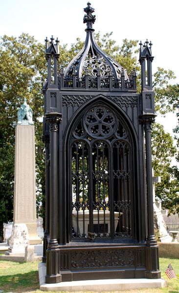 ملف:James Monroe Grave.JPG