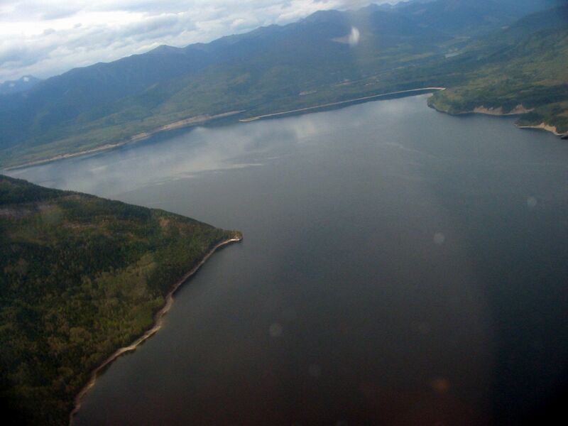 ملف:Williston lake aerial.JPG