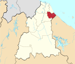 موقع دائرة پاسير پوتيه في كلنتن