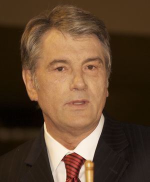 Wiktor Juschtschenko, Präsident der Ukraine, in der Universität Zürich.jpg