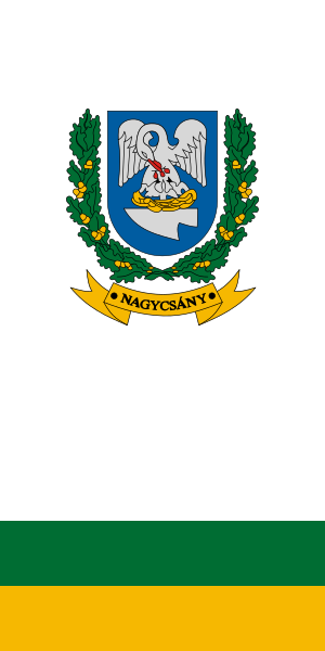 ملف:Flag of Nagycsány.svg