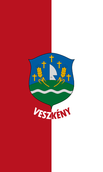 ملف:Flag of Veszkény.svg