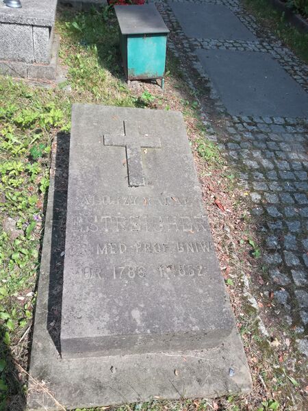 ملف:Grób prof. Alojzego Estreichera.jpg