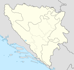 Gradačac is located in البوسنة والهرسك