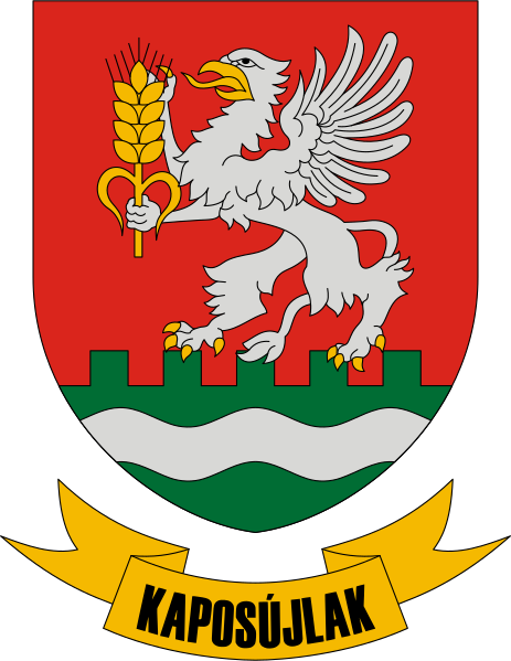 ملف:HUN Kaposújlak COA.svg