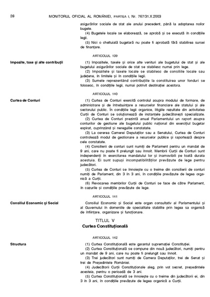 ملف:Monitorul Oficial al României. Partea I 2003-10-31, nr. 767.pdf