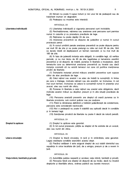 ملف:Monitorul Oficial al României. Partea I 2003-10-31, nr. 767.pdf