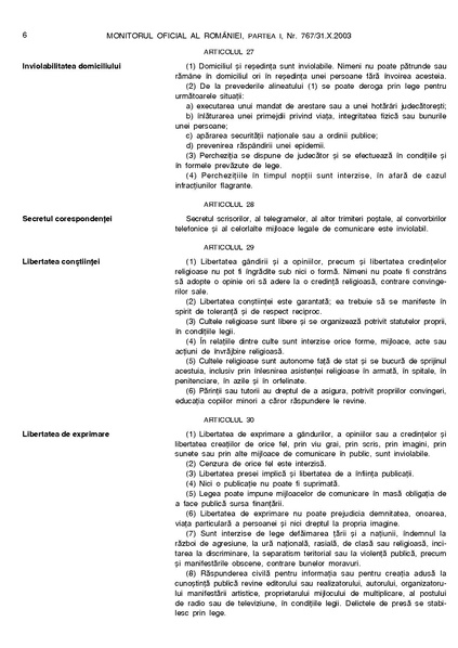 ملف:Monitorul Oficial al României. Partea I 2003-10-31, nr. 767.pdf