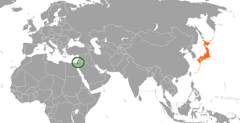ملف:Israel Japan Locator.png